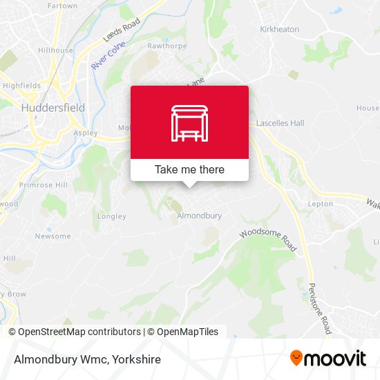 Almondbury Wmc map