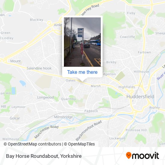 Bay Horse Roundabout map