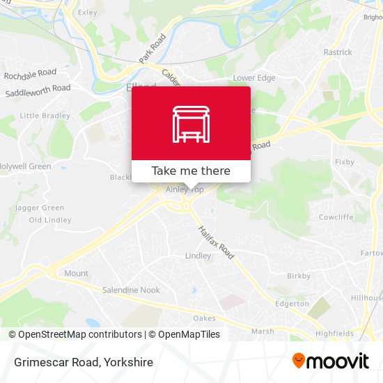 Grimescar Road map