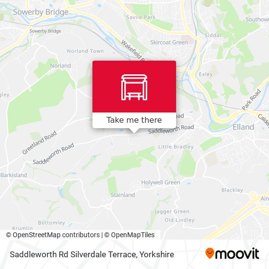 Saddleworth Rd Silverdale Terrace map
