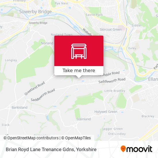 Brian Royd Lane Trenance Gdns map