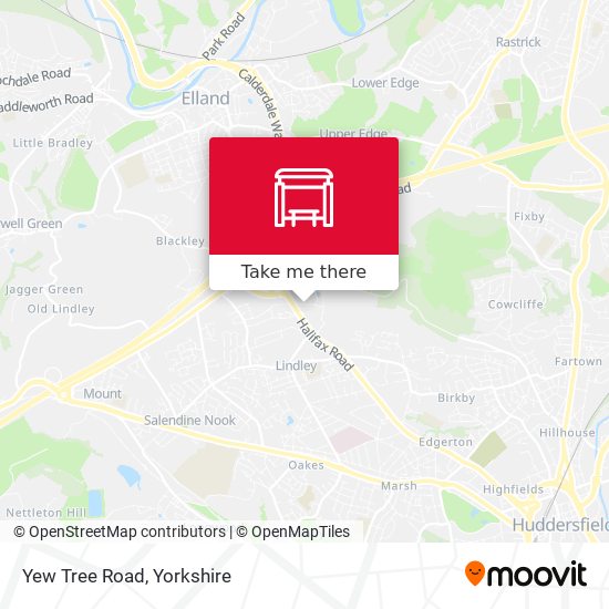 Yew Tree Road map
