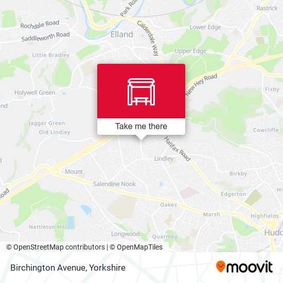 Birchington Avenue map