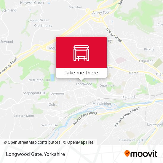 Longwood Gate map