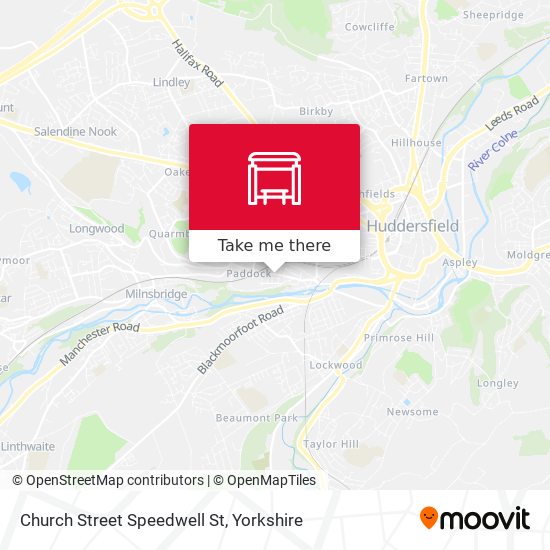 Church Street Speedwell St map