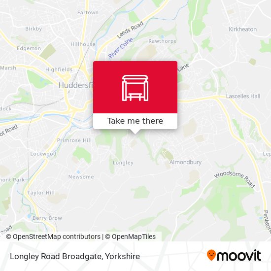 Longley Road Broadgate map