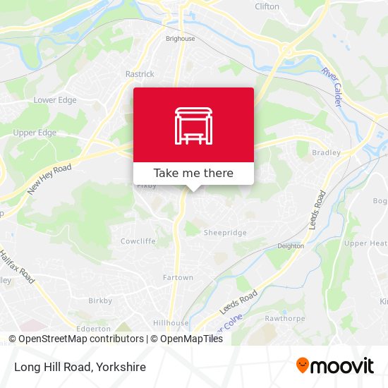 Long Hill Road map