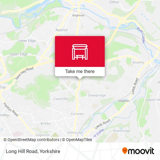 Long Hill Road map
