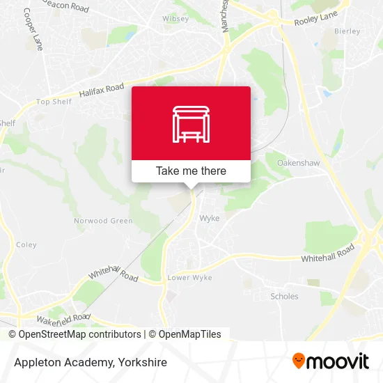 Appleton Academy map