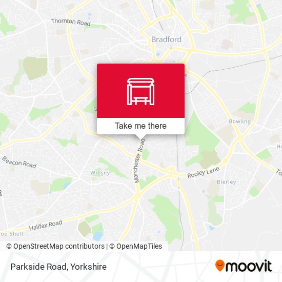 Parkside Road map