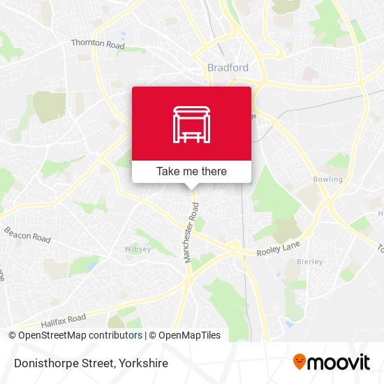 Donisthorpe Street map