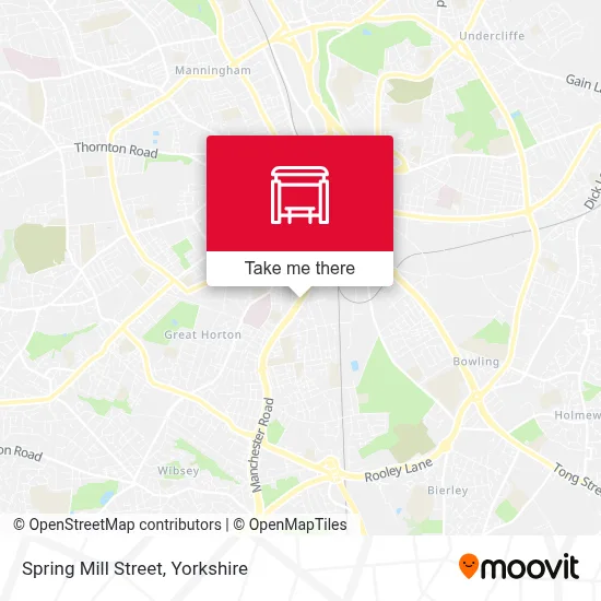 Spring Mill Street map