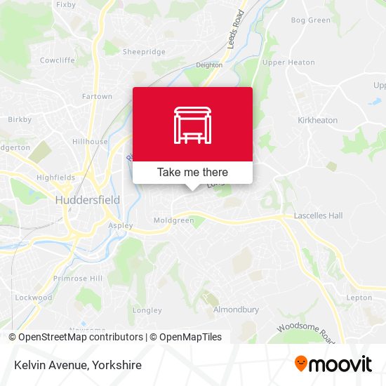 Kelvin Avenue map