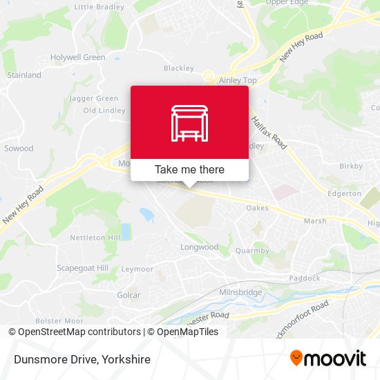 Dunsmore Drive map