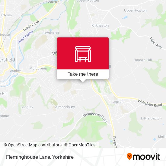 Fleminghouse Lane map