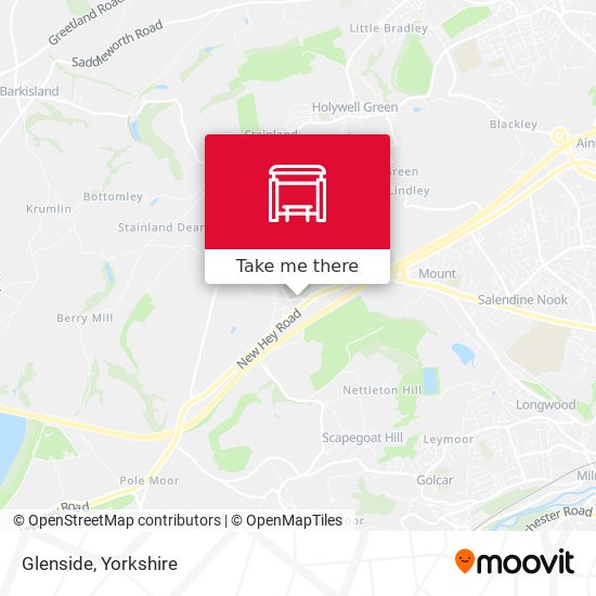 Glenside map