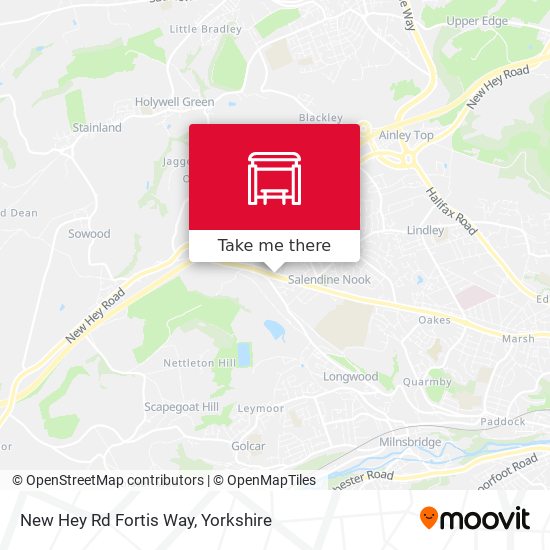 New Hey Rd Fortis Way map