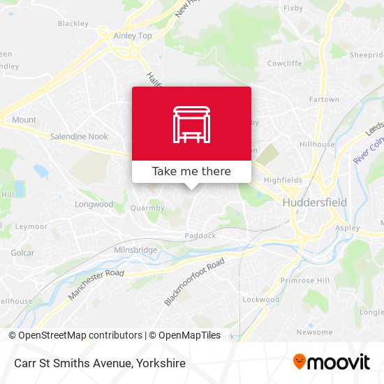 Carr St Smiths Avenue map