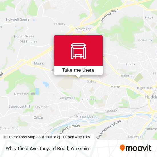 Wheatfield Ave Tanyard Road map