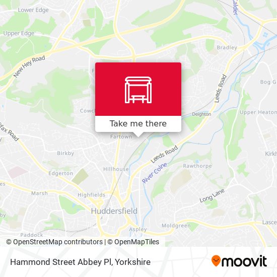 Hammond Street Abbey Pl map