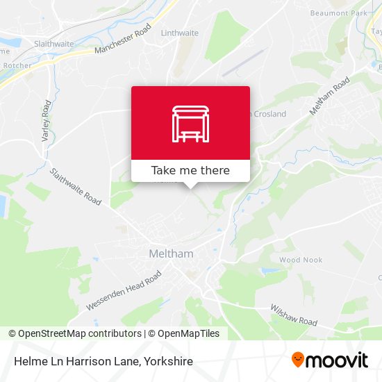 Helme Ln Harrison Lane map