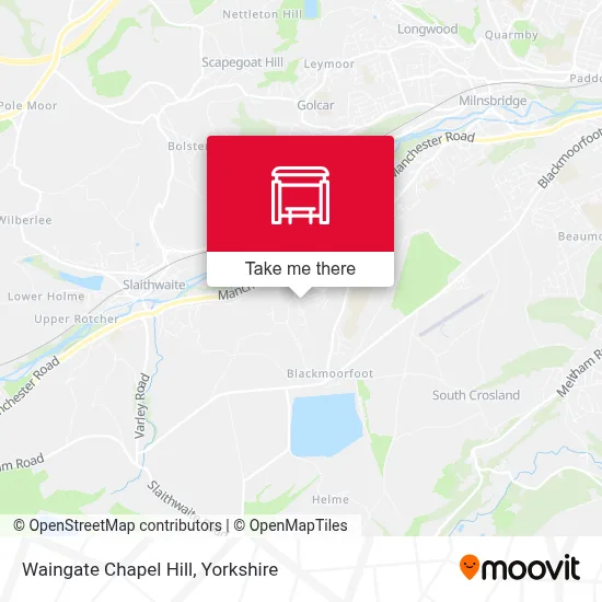 Waingate Chapel Hill map