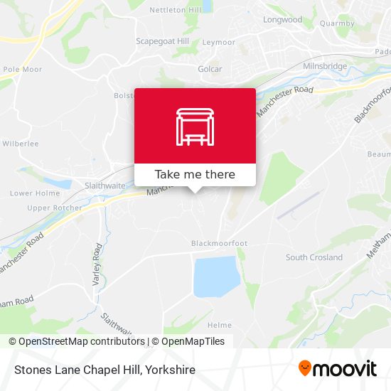 Stones Lane Chapel Hill map
