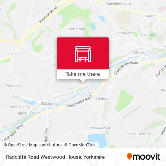 Radcliffe Road Westwood House map