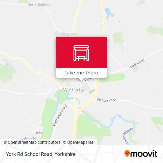 York Rd School Road map