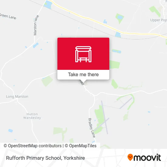 Rufforth Primary School map