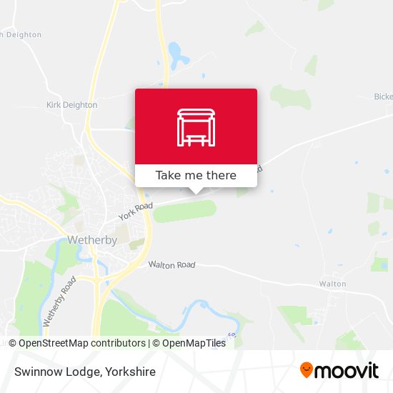 Swinnow Lodge map
