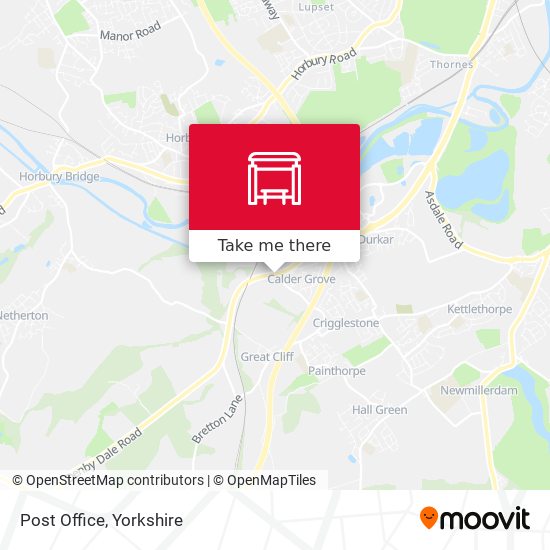 Post Office map