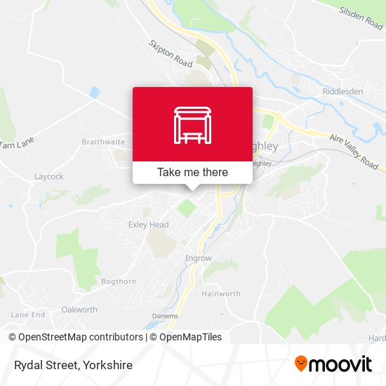 Rydal Street map