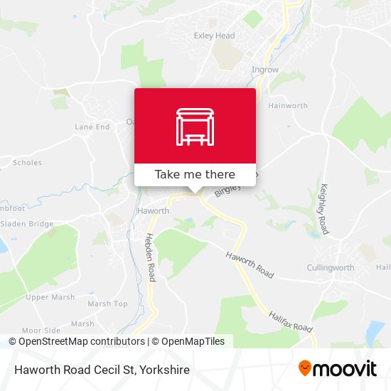 Haworth Road Cecil St map
