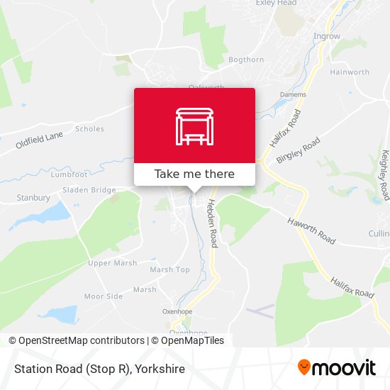 Station Road (Stop R) map