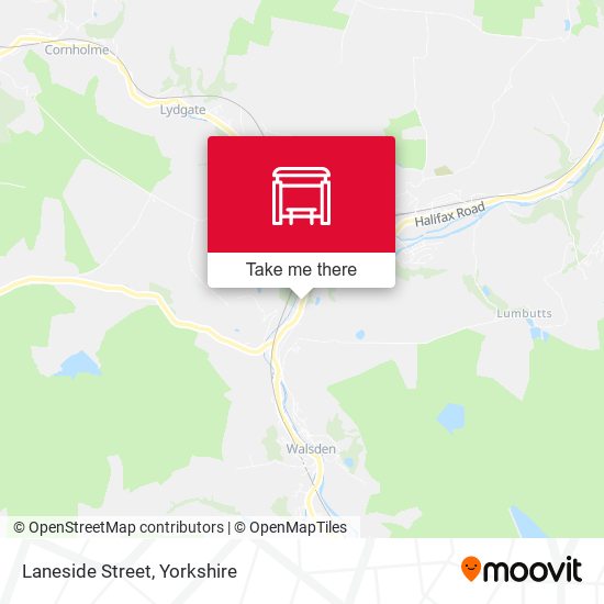 Laneside Street map