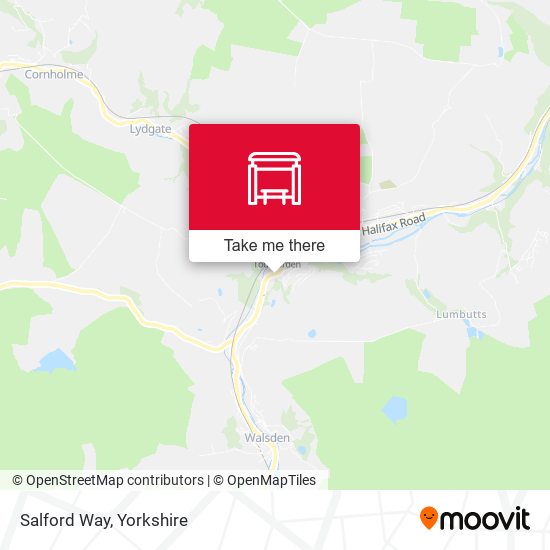 Salford Way map