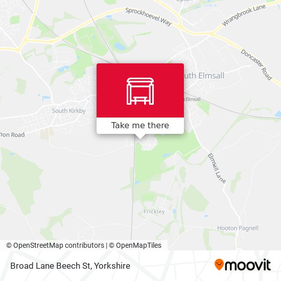 Broad Lane Beech St map