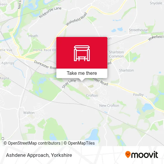 Ashdene Approach map