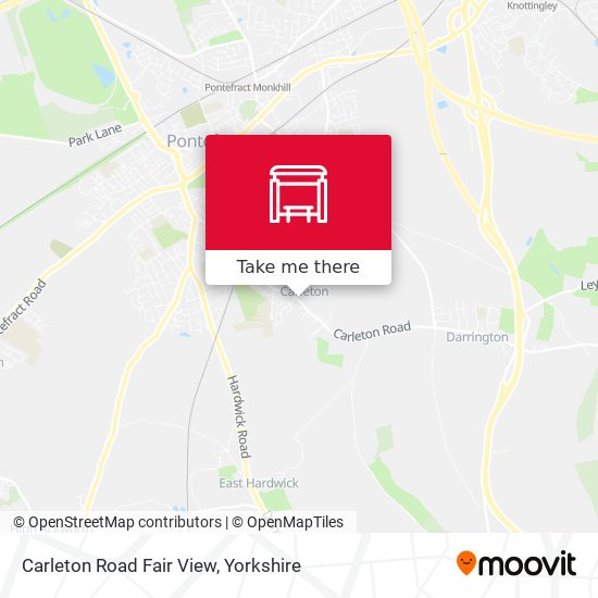 Carleton Road Fair View map