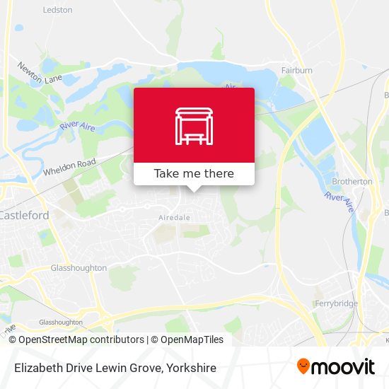 Elizabeth Drive Lewin Grove map