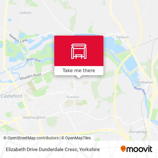 Elizabeth Drive Dunderdale Cresc map