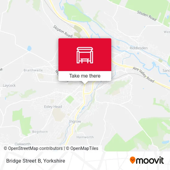 Bridge Street B map