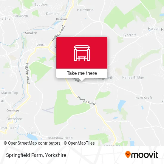 Springfield Farm map