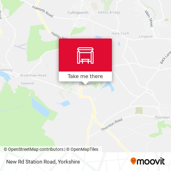 New Rd Station Road map