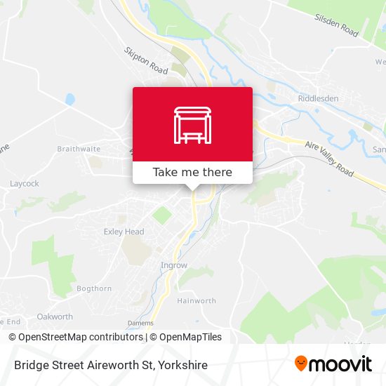 Bridge Street Aireworth St map