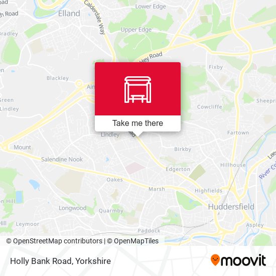 Holly Bank Road map