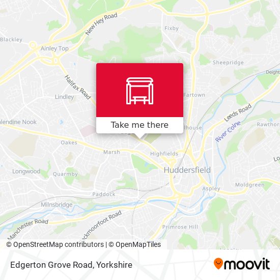 Edgerton Grove Road map