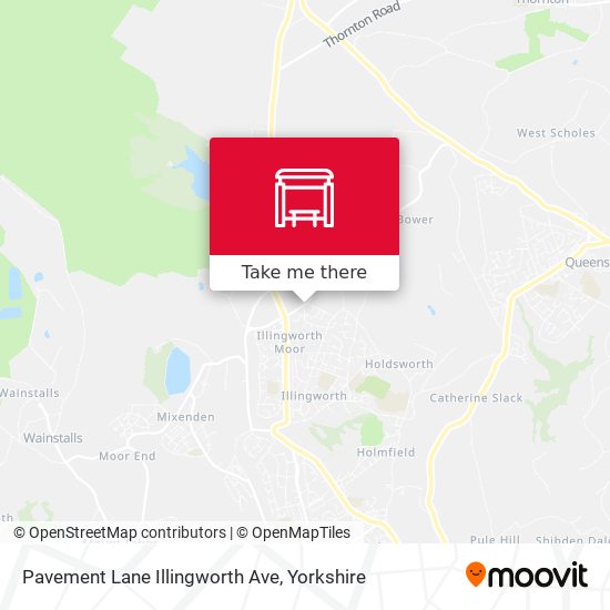 Pavement Lane Illingworth Ave map