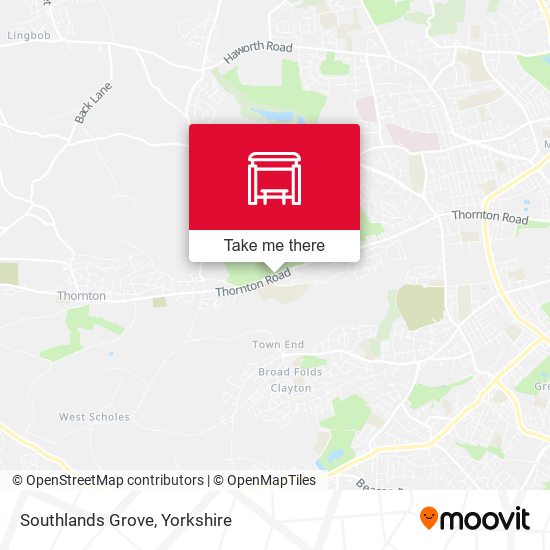 Southlands Grove map